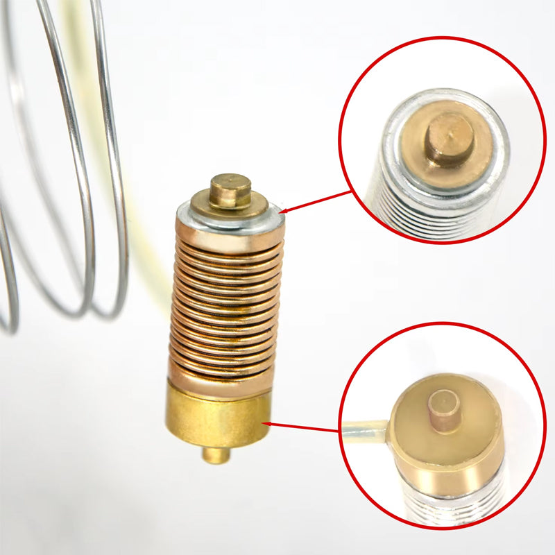 Customizable Temperature Controller Capillary Gas Valve Thermostat Temperature Range 140-210°C