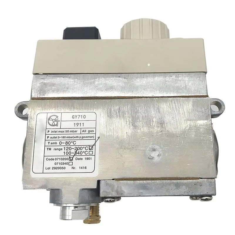 (Customizable) GY710 Universal Gas Valve Gas Stove Controller Temperature Range 120-200℃ For Gas Fryer