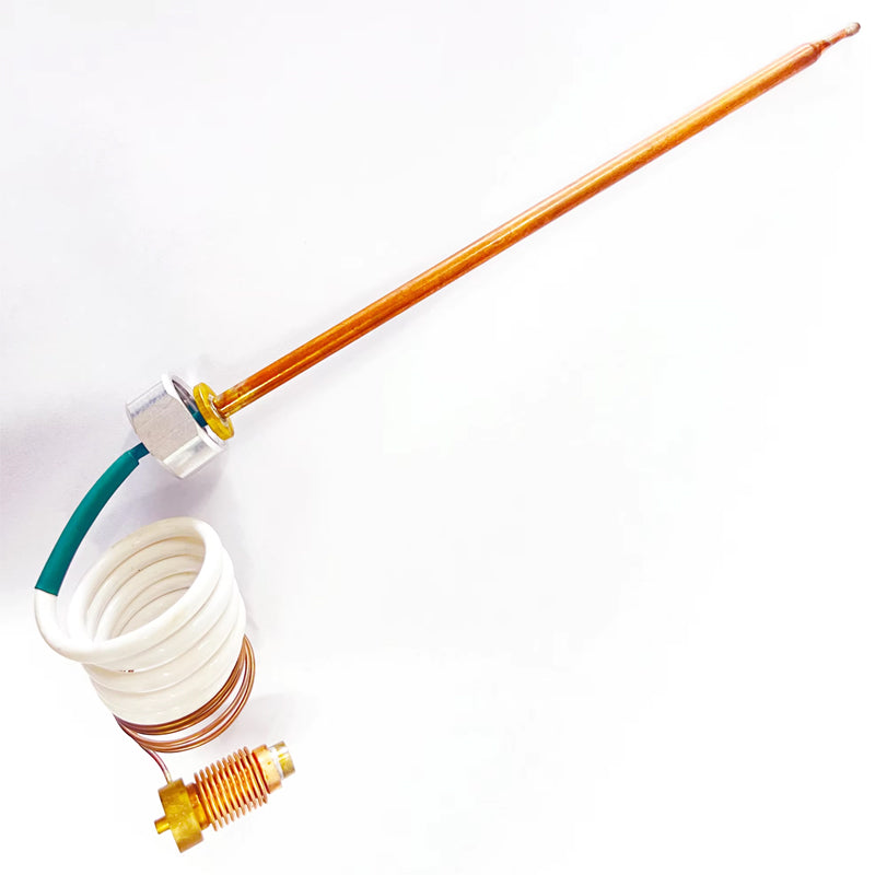 Gas Thermostat Capillary Sensor Temperature Range 40-90℃-05A For Gas Valve Water Heater, MOQ 500 Pcs For Custom Orders